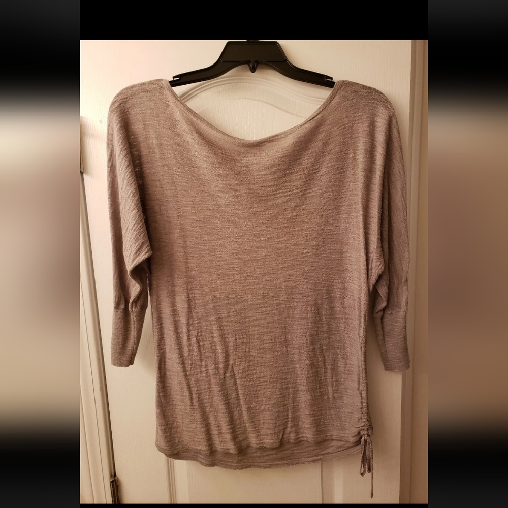 Express Burnout Lightweight Sweater with Side Tie Sz Small